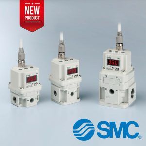 SMC ITV1100/2100/3100 Series Electro-Pneumatic Regulator / High Flow Rate