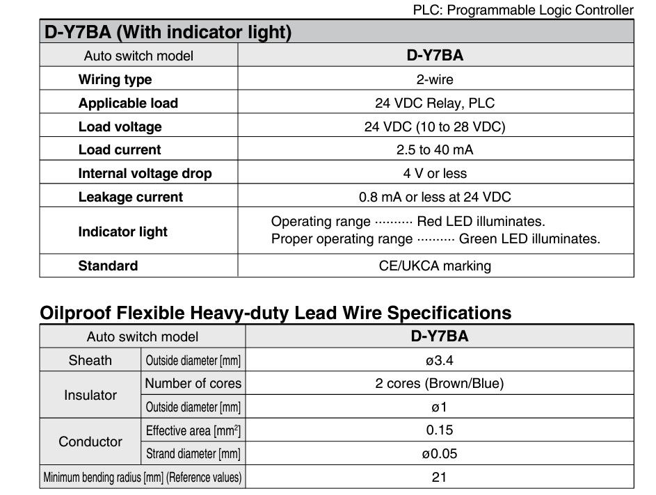 SMC D-Y7BA