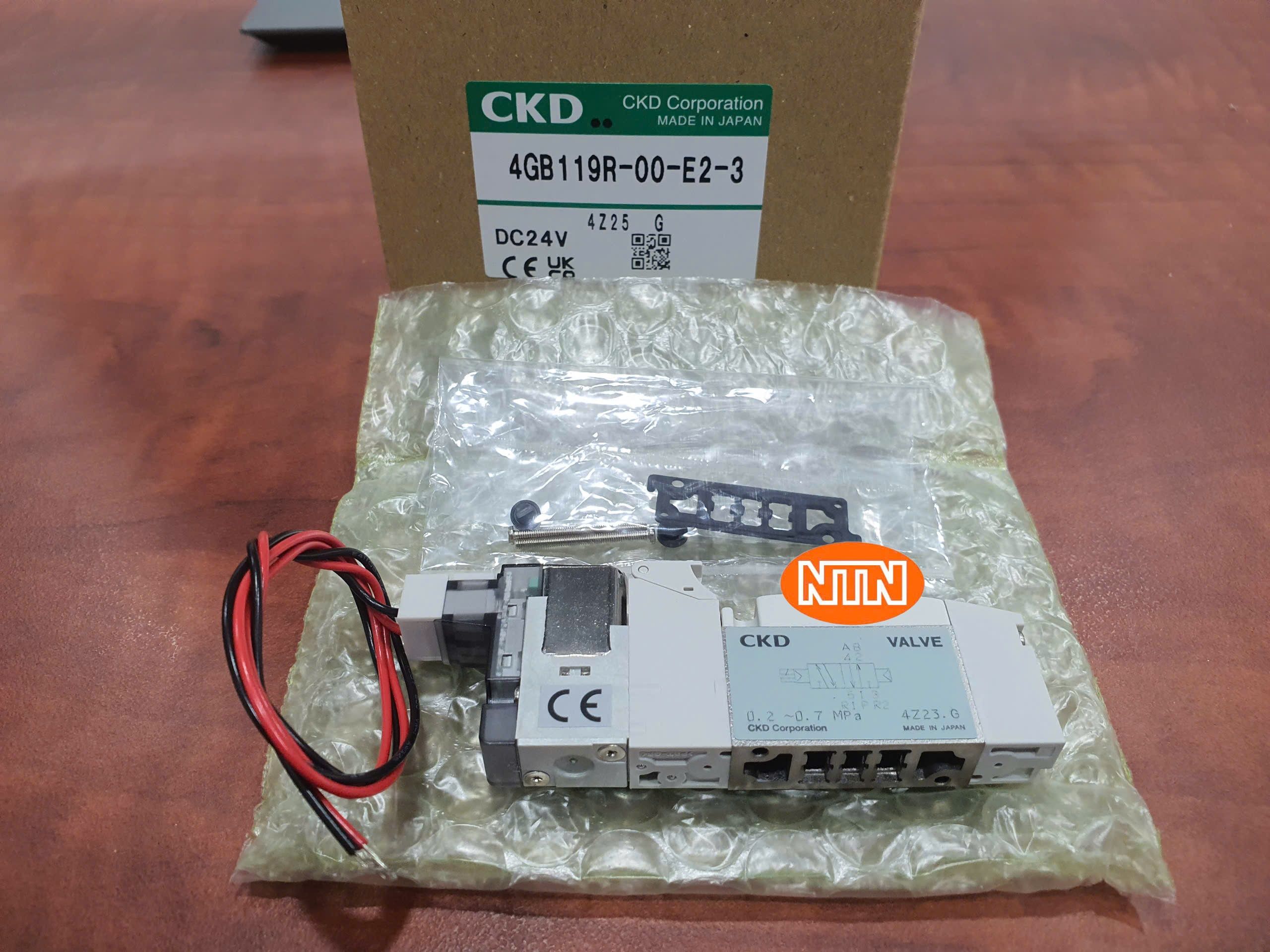 Solenoid Valve CKD 4GB119R-00-E2-3 Van điện từ