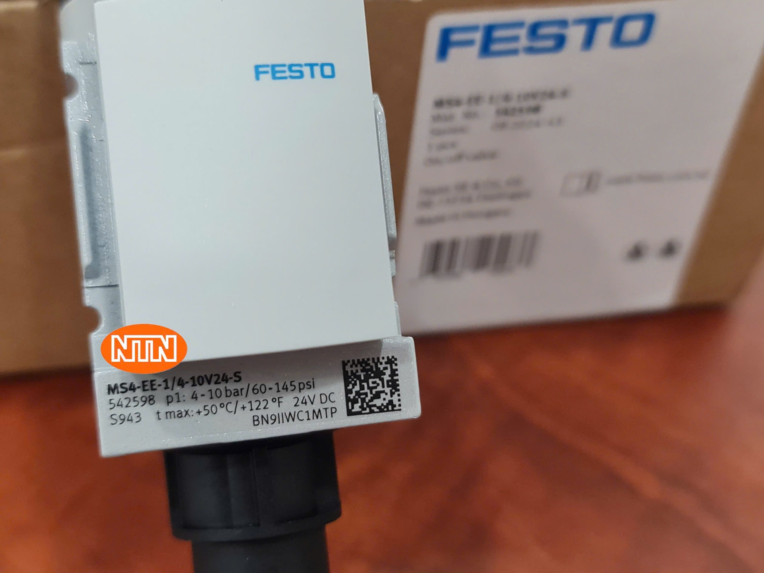 On/off Valve Festo MS4-EE-1/4-10V24-S (542598) Van bật tắt