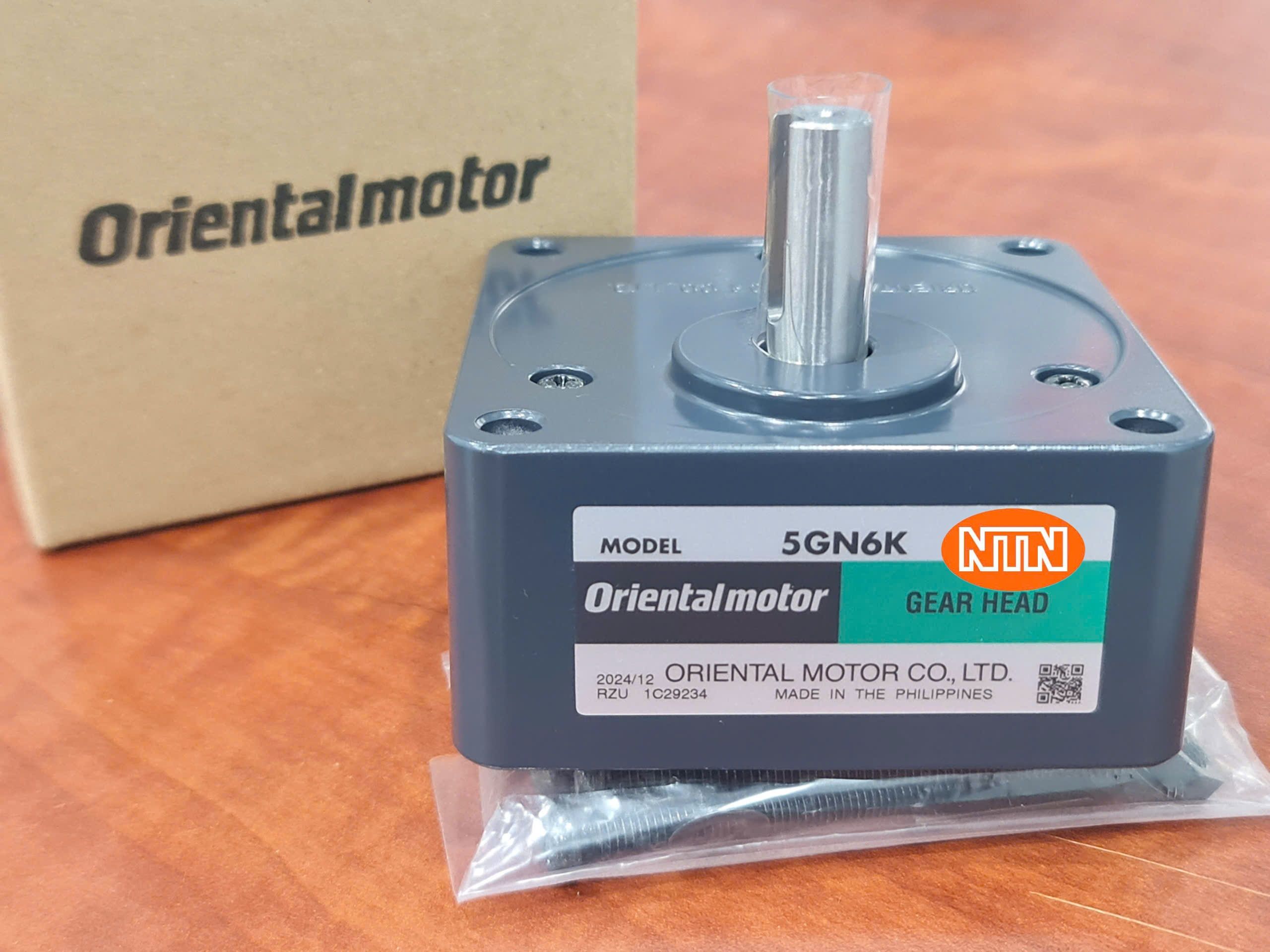 Gearhead Oriental Motor 5GN6K Hộp số