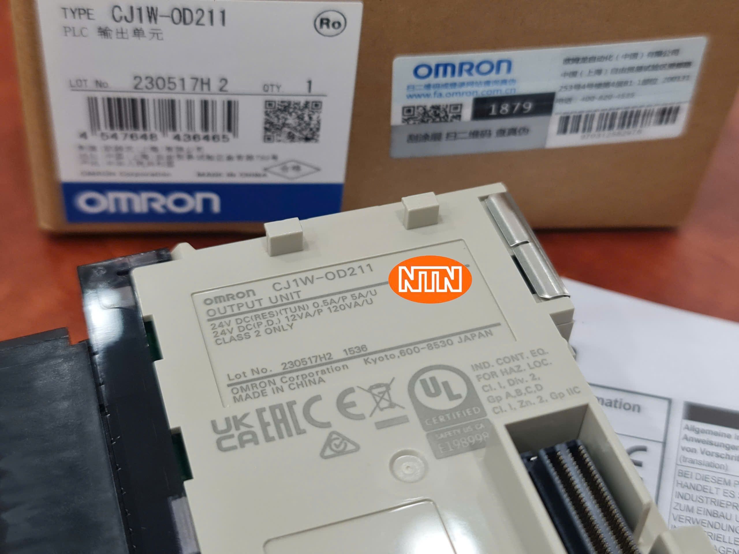 Output Unit Omron CJ1W-OD211 Đơn vị đầu ra