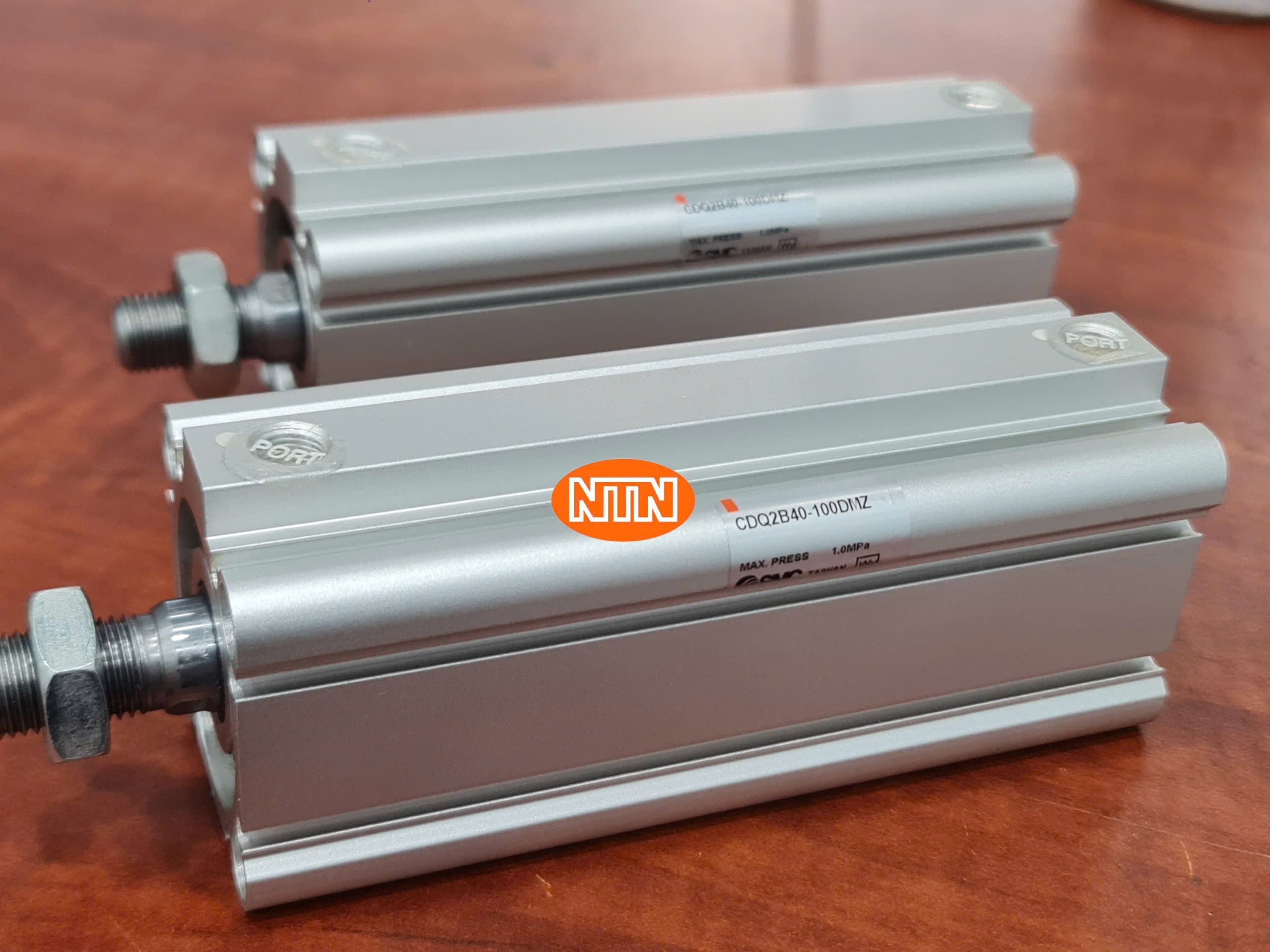 Compact Cylinder SMC CDQ2B40-100DMZ Xi lanh khí nén