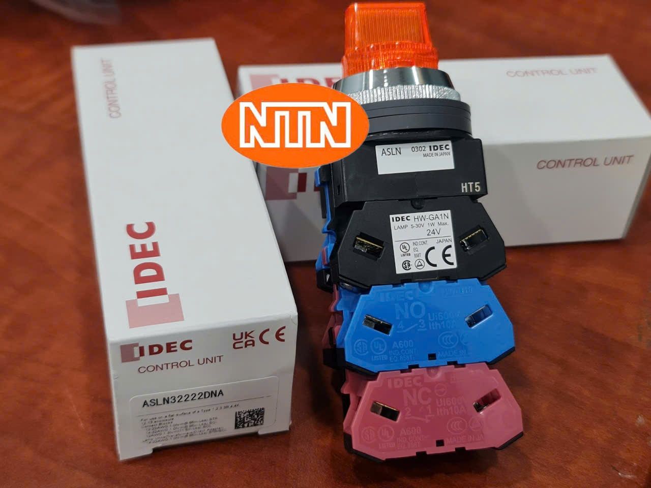 Selector Switch IDEC ASLN32222DNA Công tắc chọn