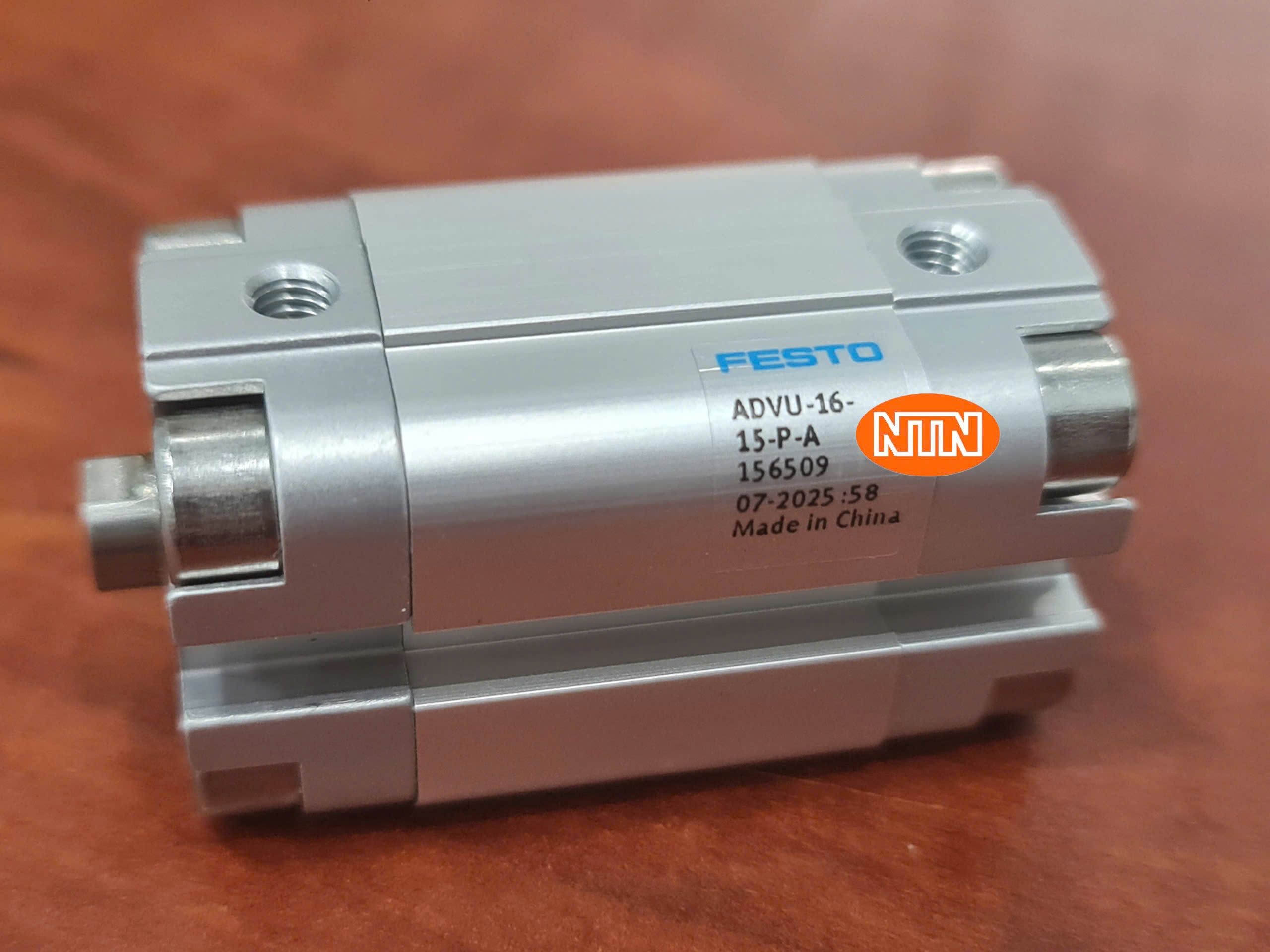 Compact Cylinder Festo ADVU-16-15-P-A (156509) Xi lanh khí nén
