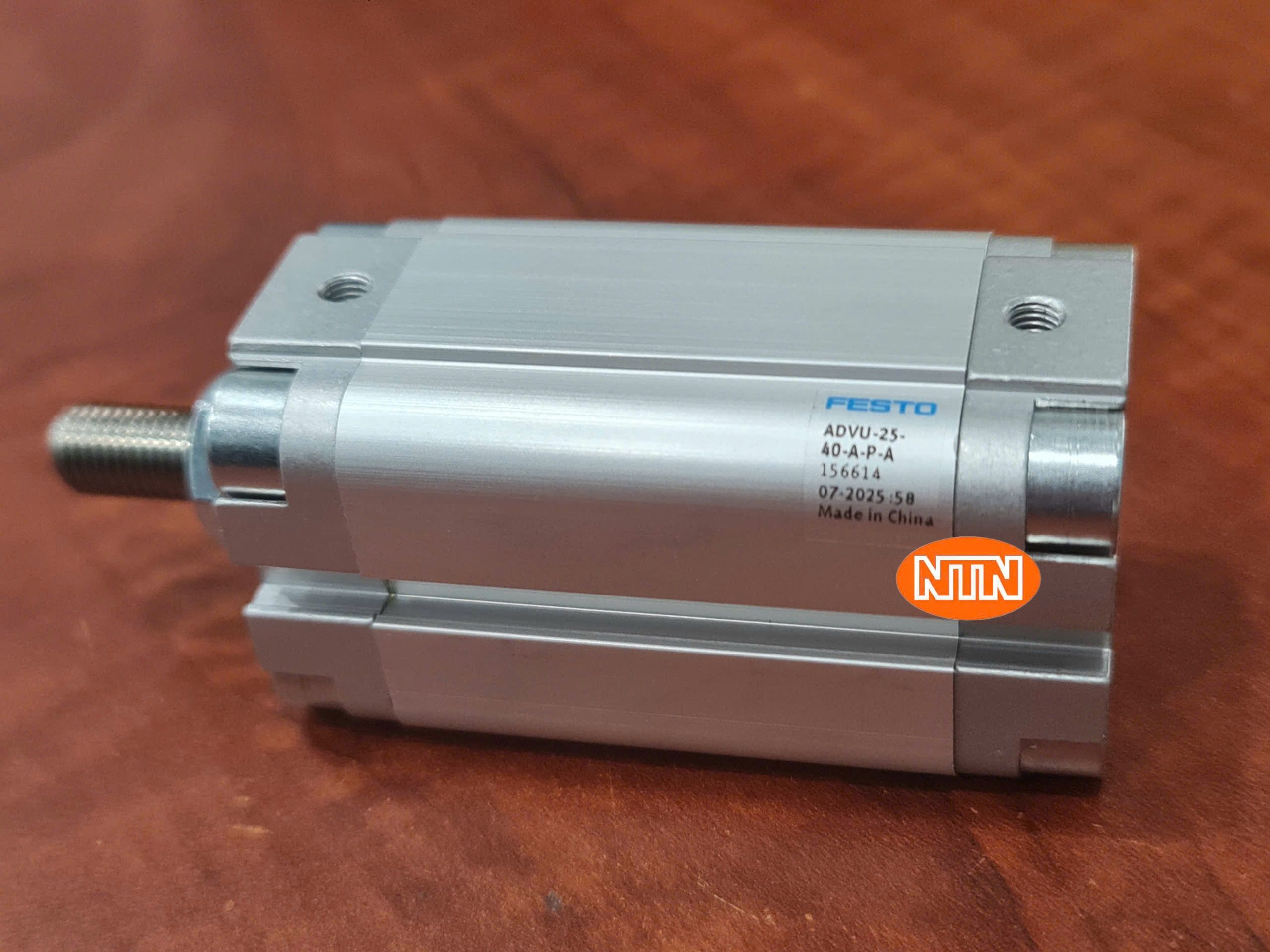 Compact Cylinder Festo ADVU-25-40-A-P-A (156614) Xi lanh khí nén