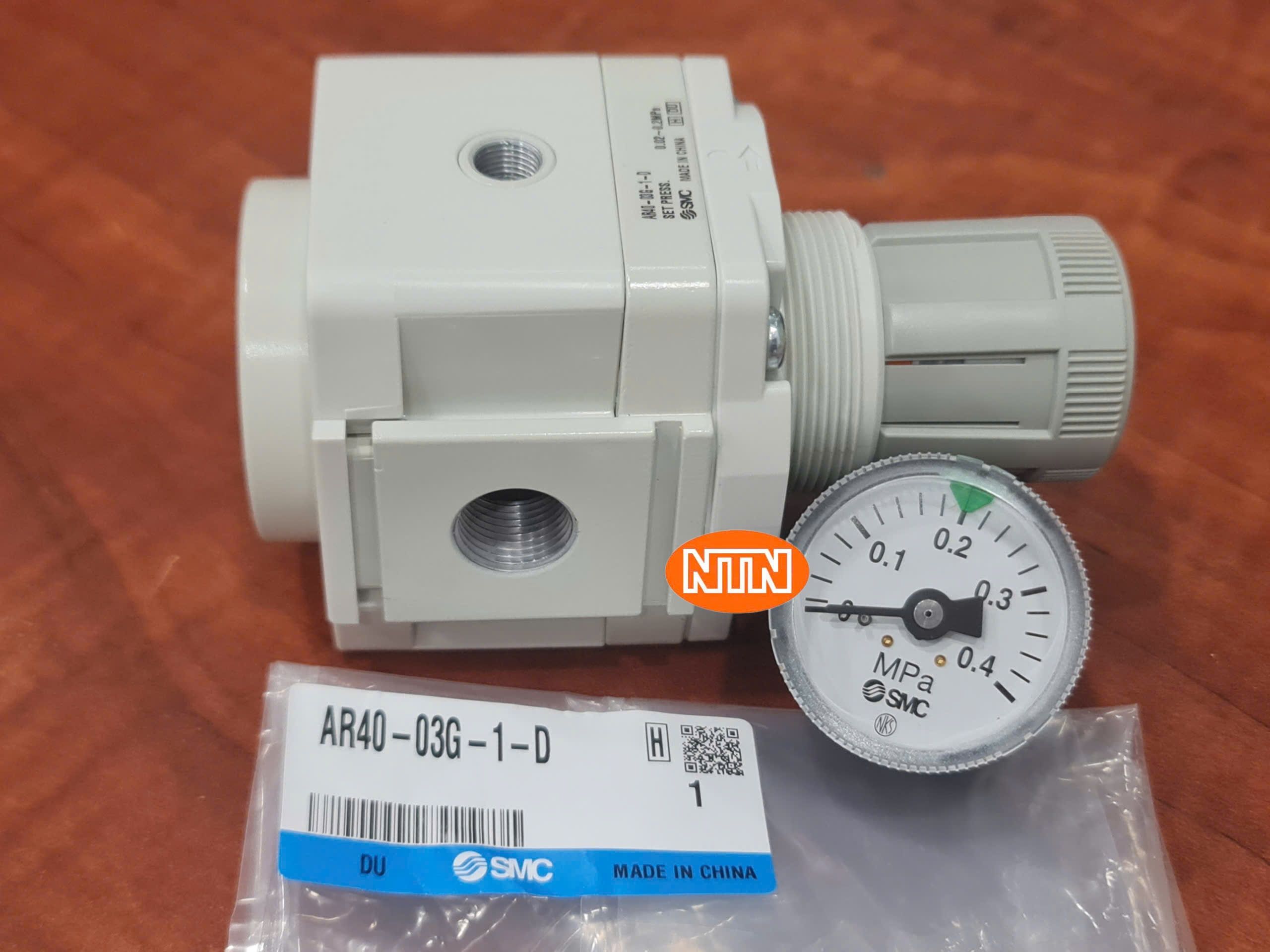 Regulator SMC AR40-03G-1-D Bộ điều áp