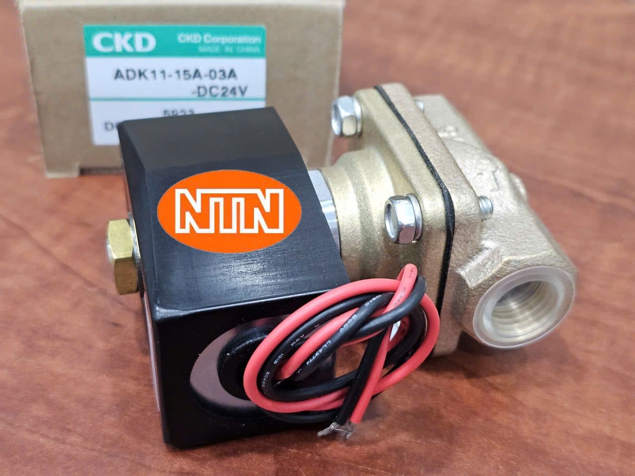 Solenoid Valve CKD ADK11-15A-03A-DC24V Van điện từ