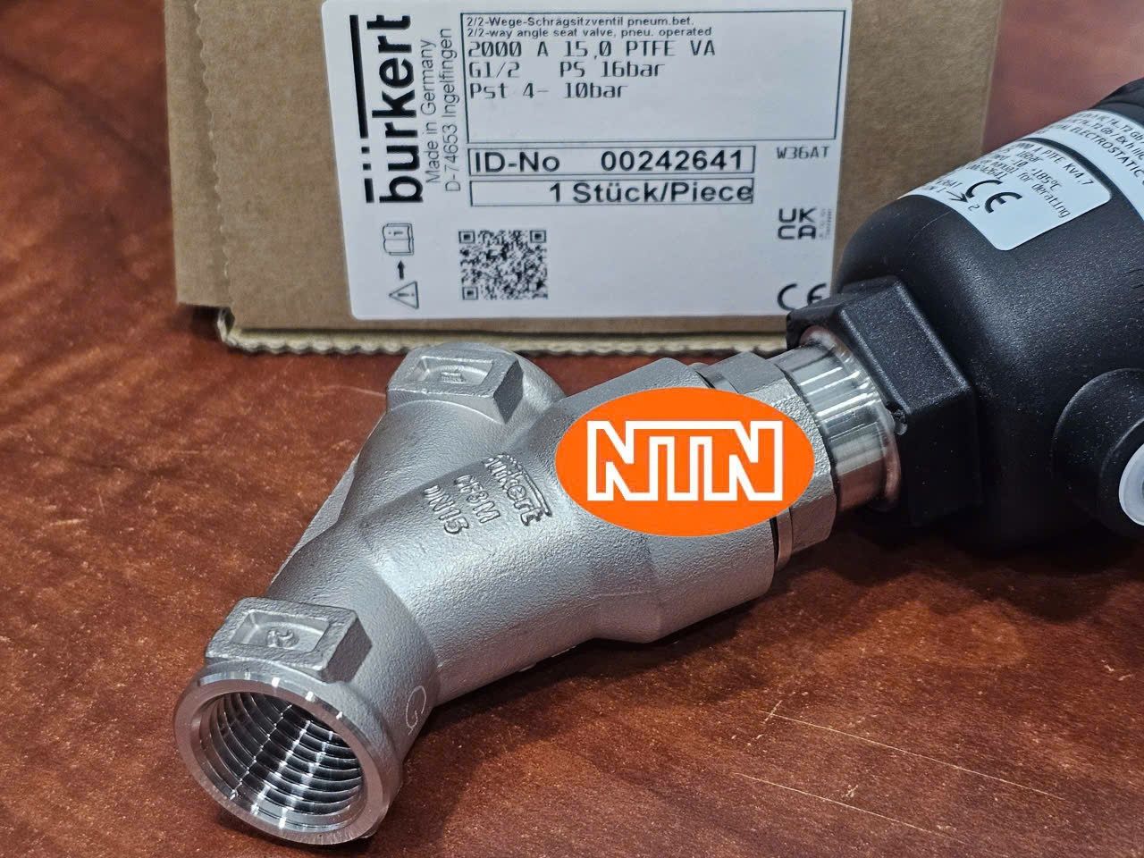 Pneumatically Operated Bürkert 00242641 Van điều khiển khí nén